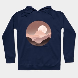 Moon Landscape Hoodie